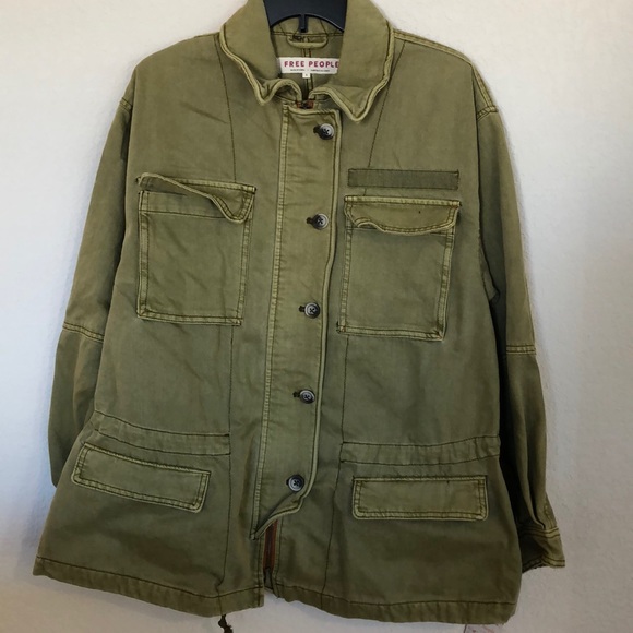 Free People Seize The Day Military Jacket - Picture 4 of 9